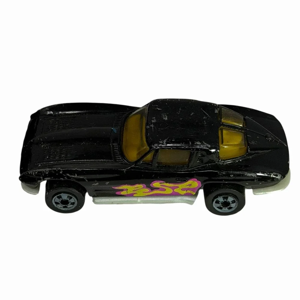 1979 Hot Wheels '63 Chevy Corvette Stingray Split Window‎ Black Diecast